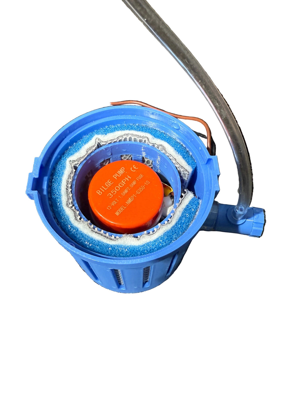 Inside view of BWB system