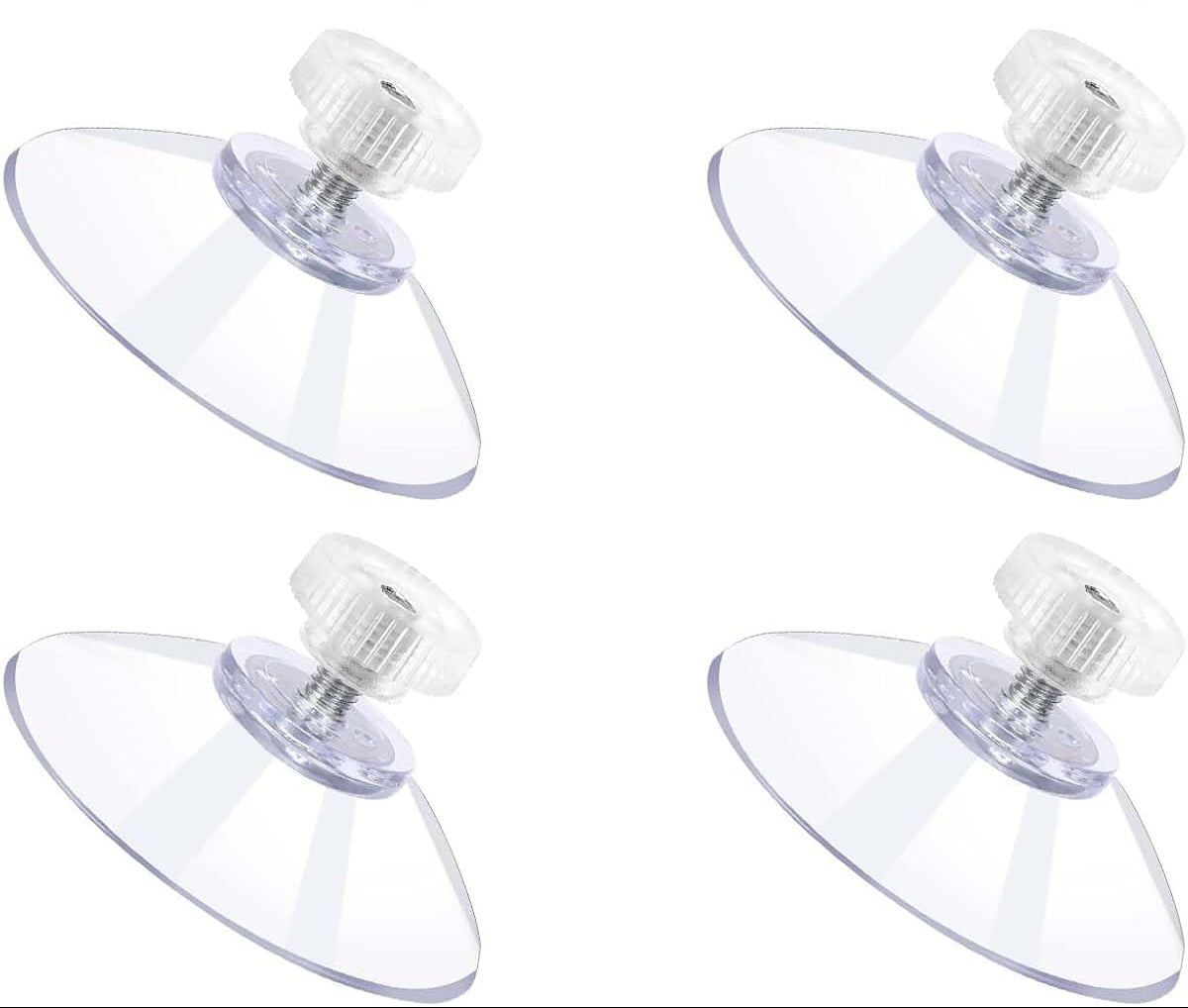 BaitWell Buddy Mounting Replacement Suction Cups - Secure Installation Kit (Package of 4)