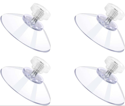 BaitWell Buddy Mounting Replacement Suction Cups - Secure Installation Kit (Package of 4)